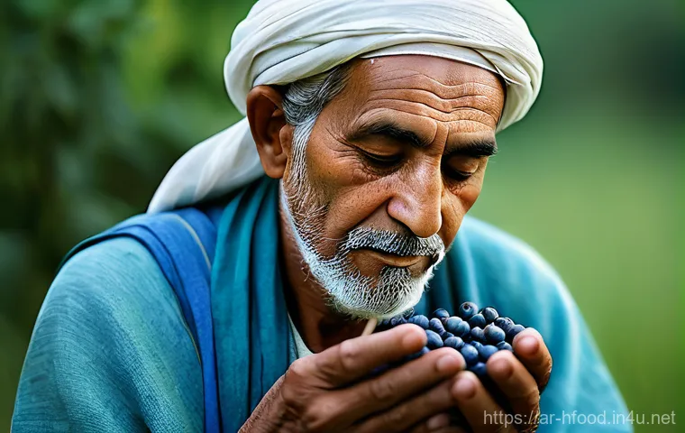 블루베리의 항산화 효능과 섭취 방법 - **Prompt:** "An energetic and focused scene in a bright, modern Arabic home. A young Arab profession...