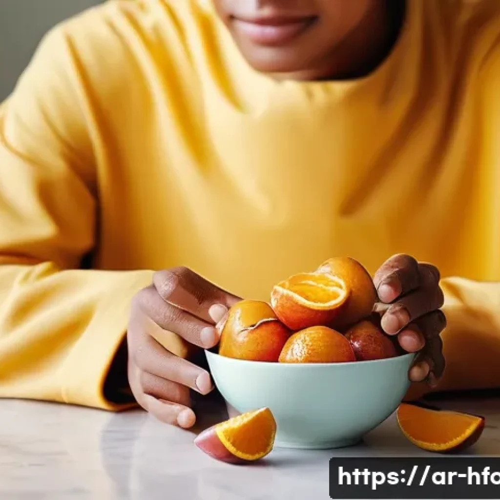 천연 감미료와 설탕 대체제 비교 - **A Thoughtful Choice: Sugar vs. Natural Sweeteners**
    An adult person, dressed in comfortable, m...